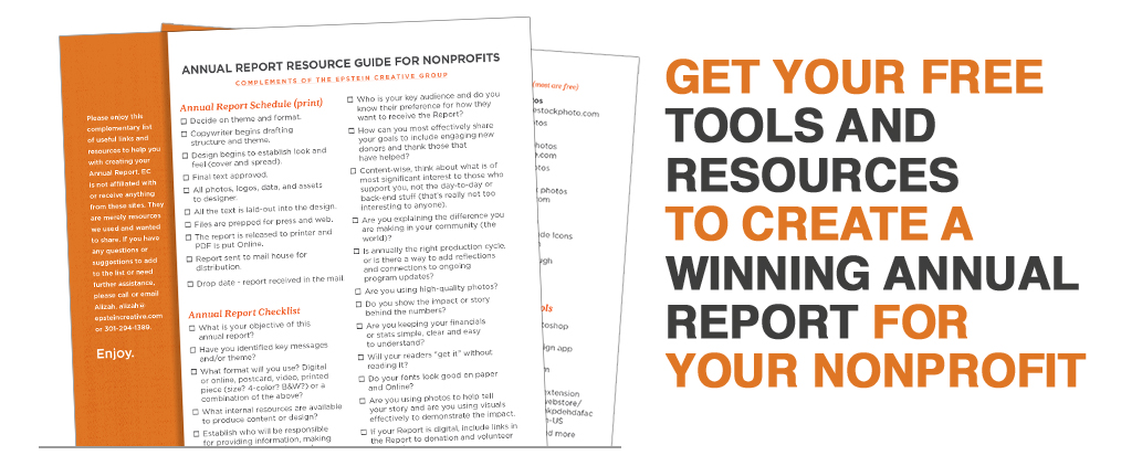 free resource guide to create annual reports